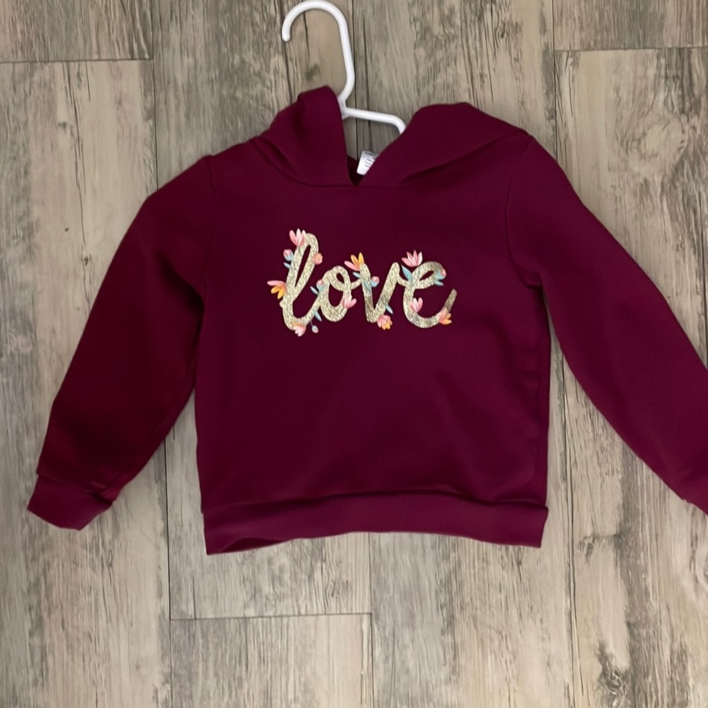2T light sweatshirt